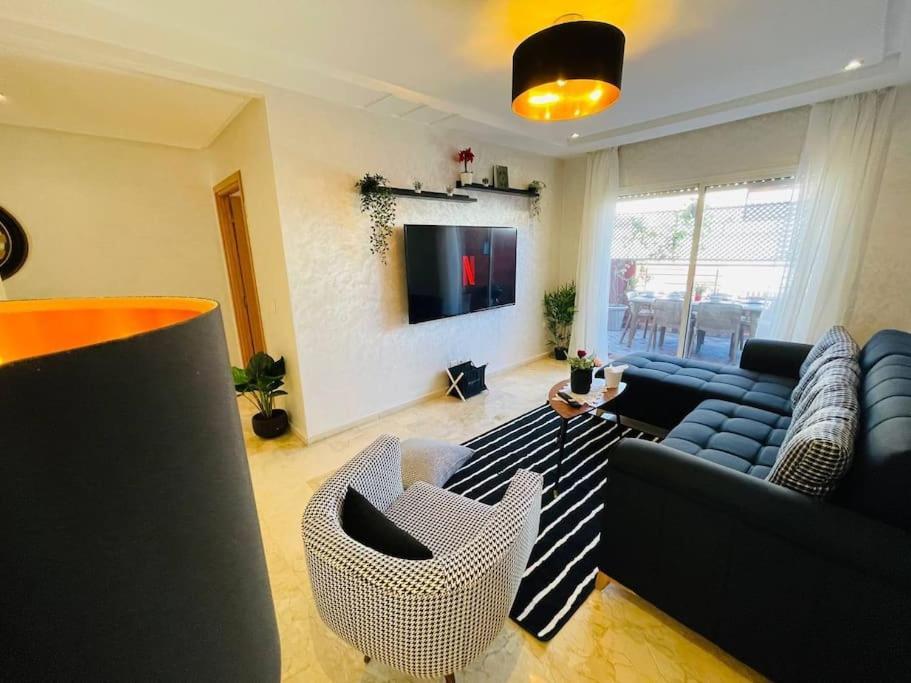 A 2 Minutes De Casa Finance City, Appartement Avec 2 Chambres Casablanca Exterior photo