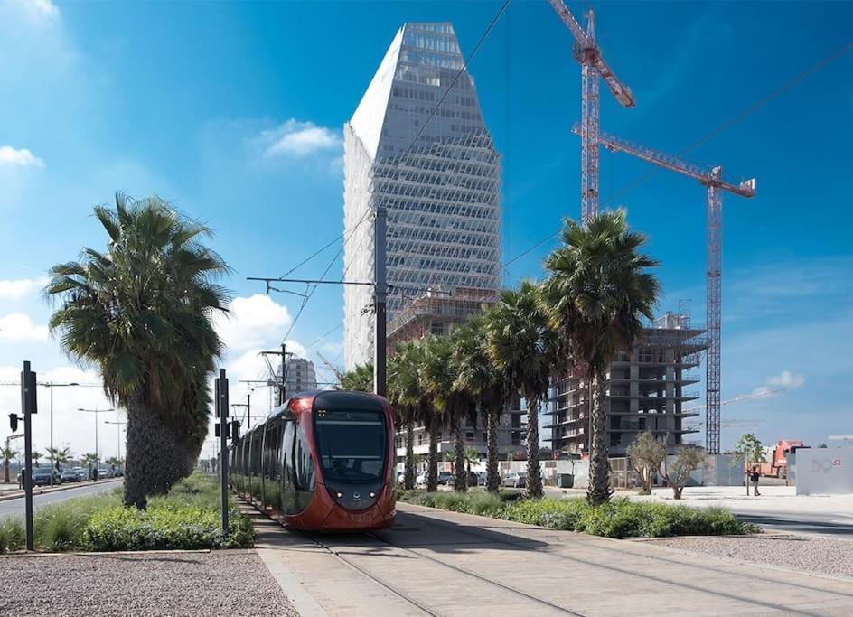 A 2 Minutes De Casa Finance City, Appartement Avec 2 Chambres Casablanca Exterior photo